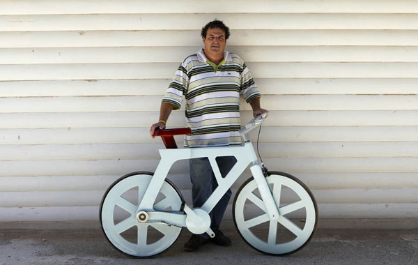 Cách làm xe đạp bằng tăm tre siêu độc đáo